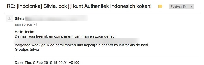 Echte Liefde gaat door de maag